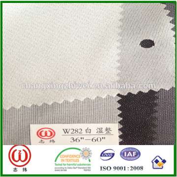 WARP KNITTING WOVEN INTERLINING